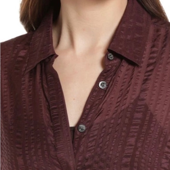 Frame Cabernet long sleeve silk blouse - Picture 4 of 10